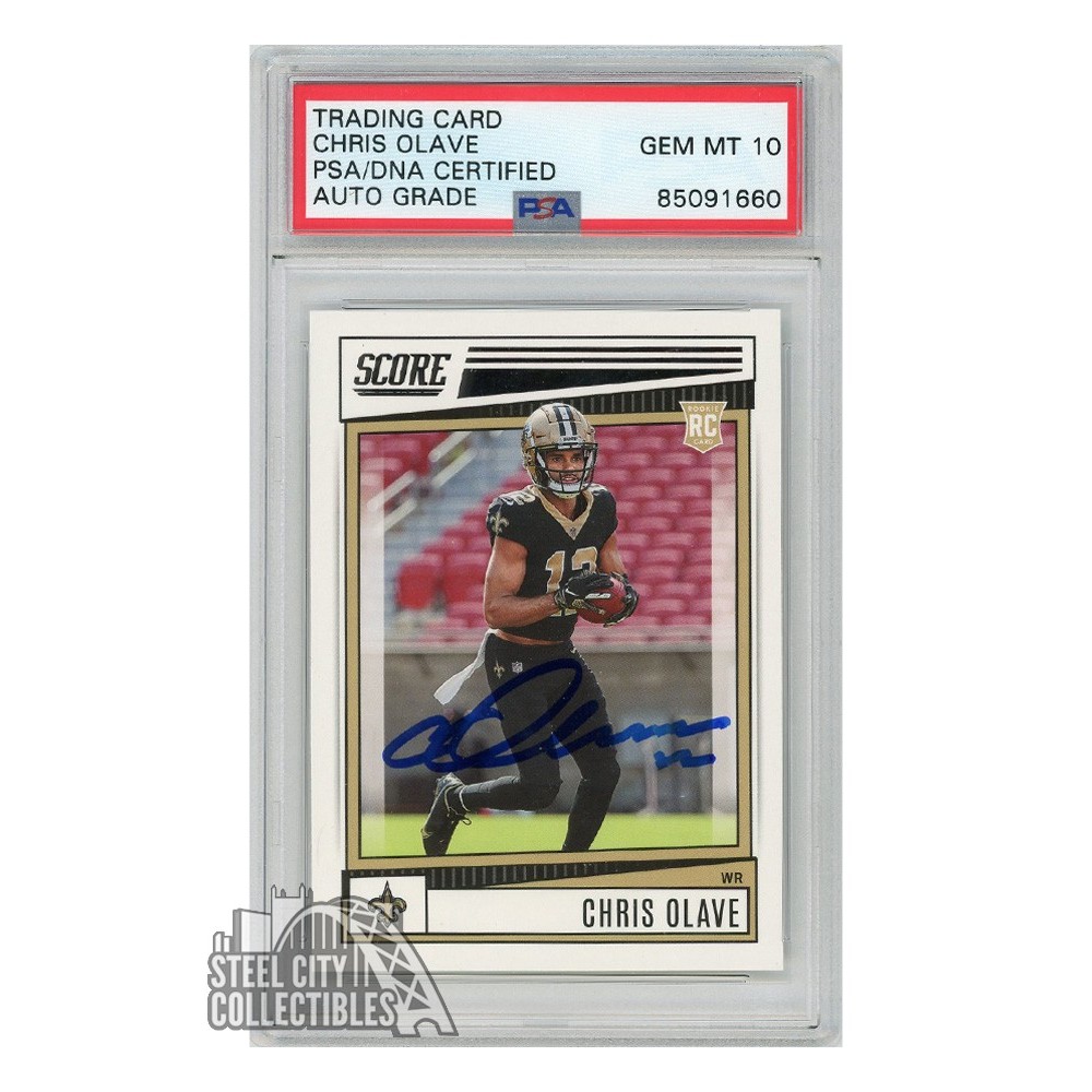 POP 1! PSA 9 Chris Olave 2022 Legacy Under the Lights