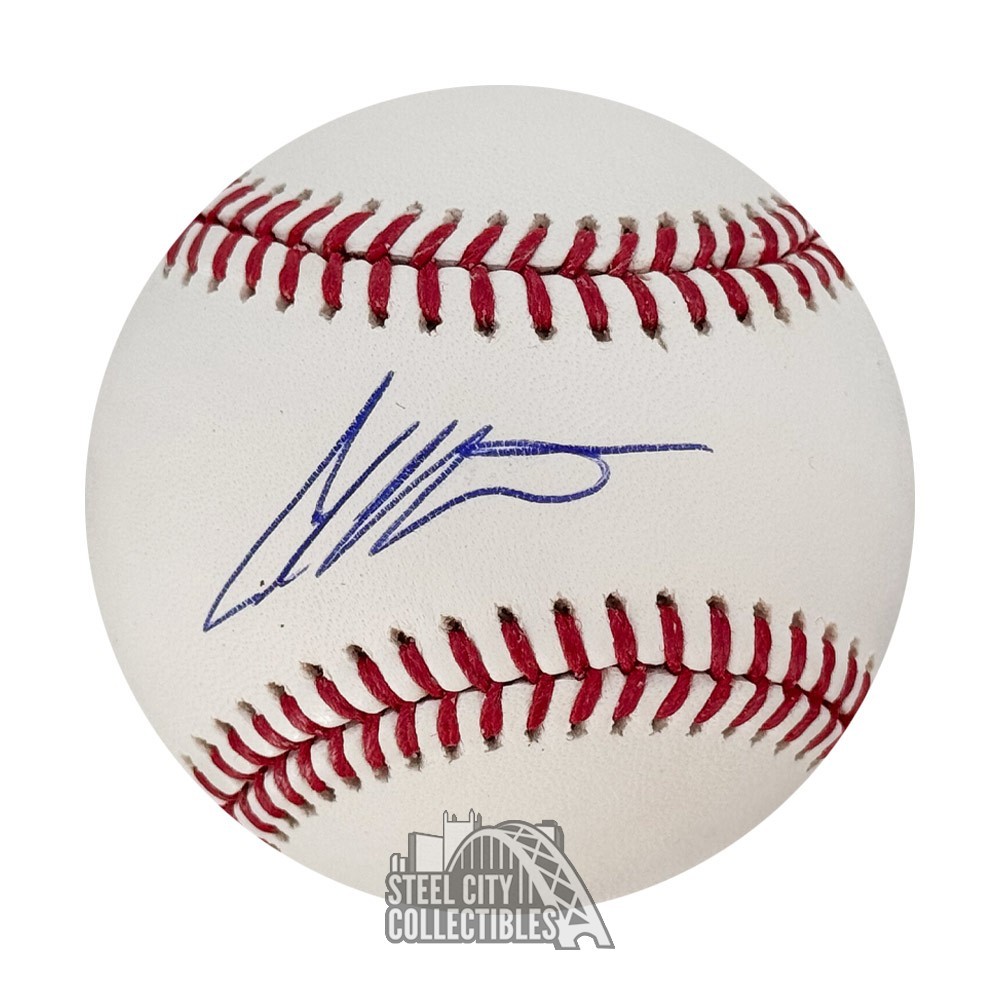 MLB「アーロン、メイズ、ジャクソン、シュミット」サインボール Colson Montgomery Autographed Official MLB Baseball - BAS | Steel