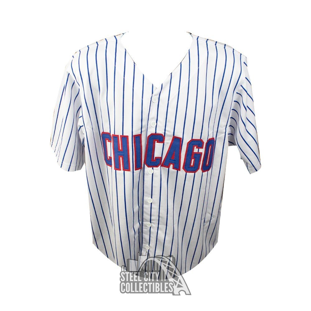 Willson Contreras Autographed Chicago Custom White Baseball Jersey - BAS  COA