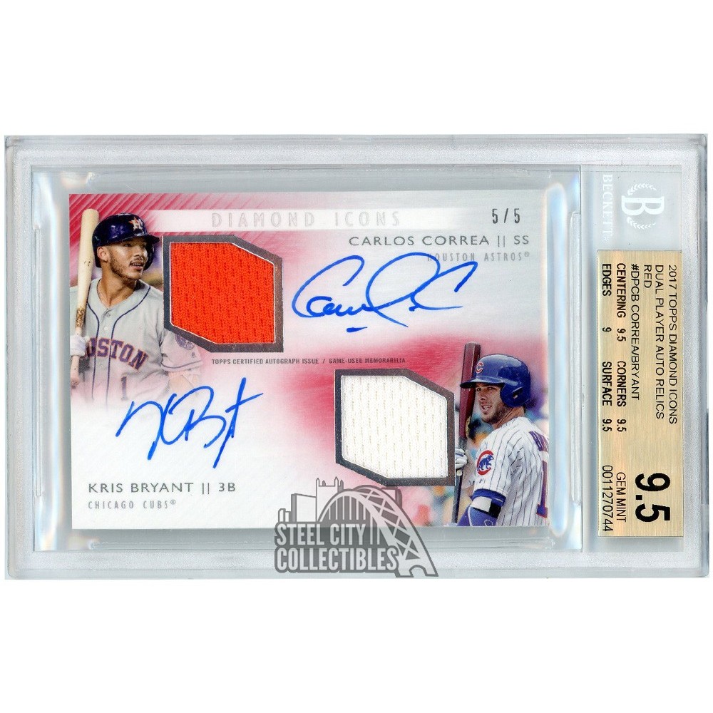 MLB   KRIS BRYANT 直筆サインカード MLB KRIS BRYANT 直筆サインカード MLB KRIS BRYANT 直筆サインカード