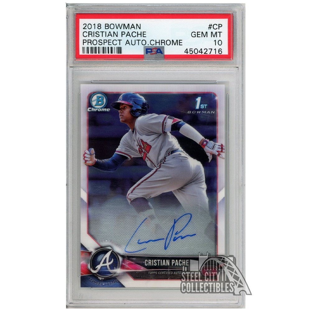 スポーツ選手 2018 Bowman Cristian Pache Auto RC 2018 Bowman