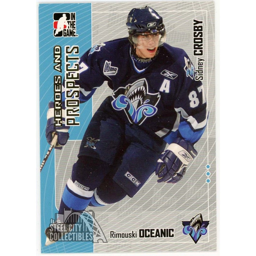 Sidney Crosby 2005-06 In The Game Heroes & Prospects Rookie Card #105 | Steel City Collectibles Sidney Crosby 2005-06 In The Game Heroes & Prospects Rookie Card #105 | Steel City Collectibles