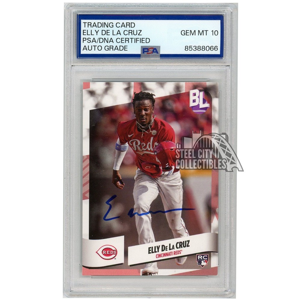 Elly De La Cruz 2024 Topps Big League Autograph Rookie Card #51