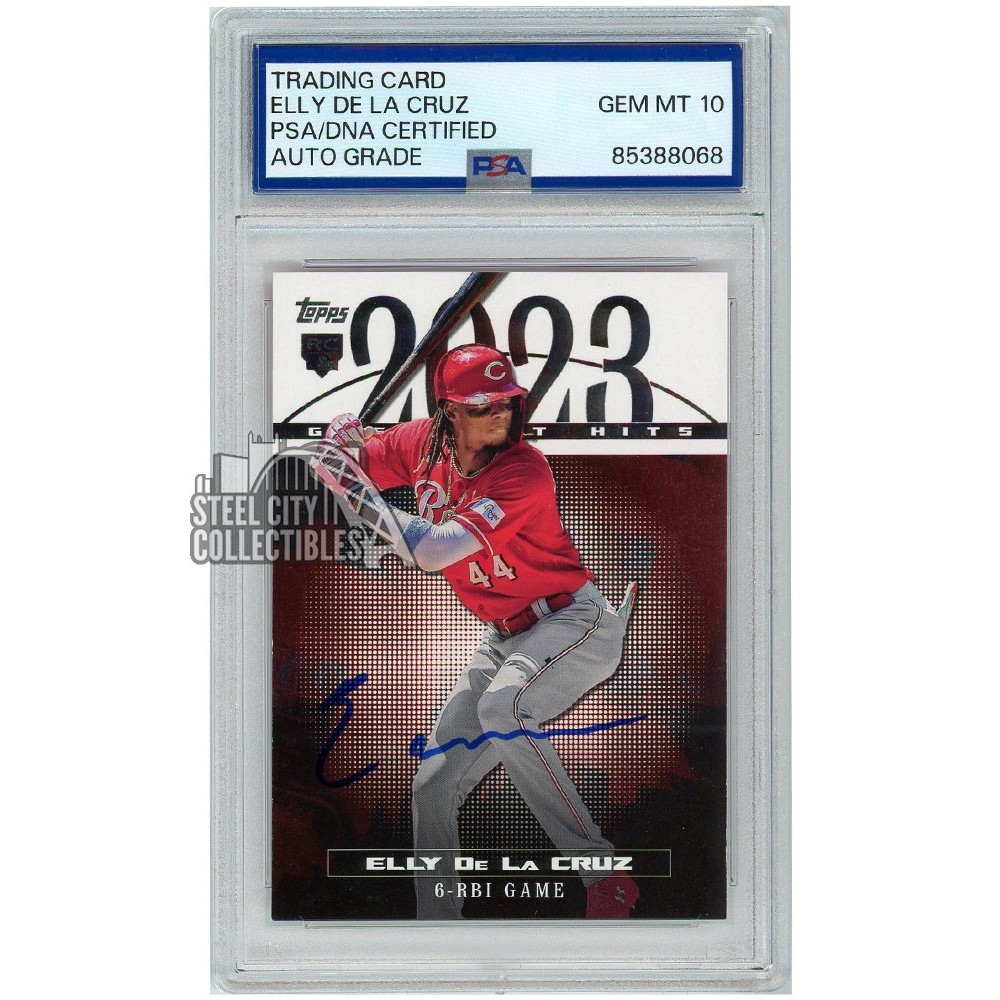 Elly De La Cruz 2024 Topps Greatest Hits Autograph Rookie Card