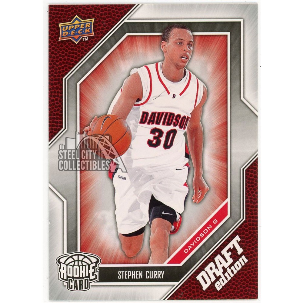 Stephen Curry 2009-10 Upper Deck Draft Edition Rookie Card #34