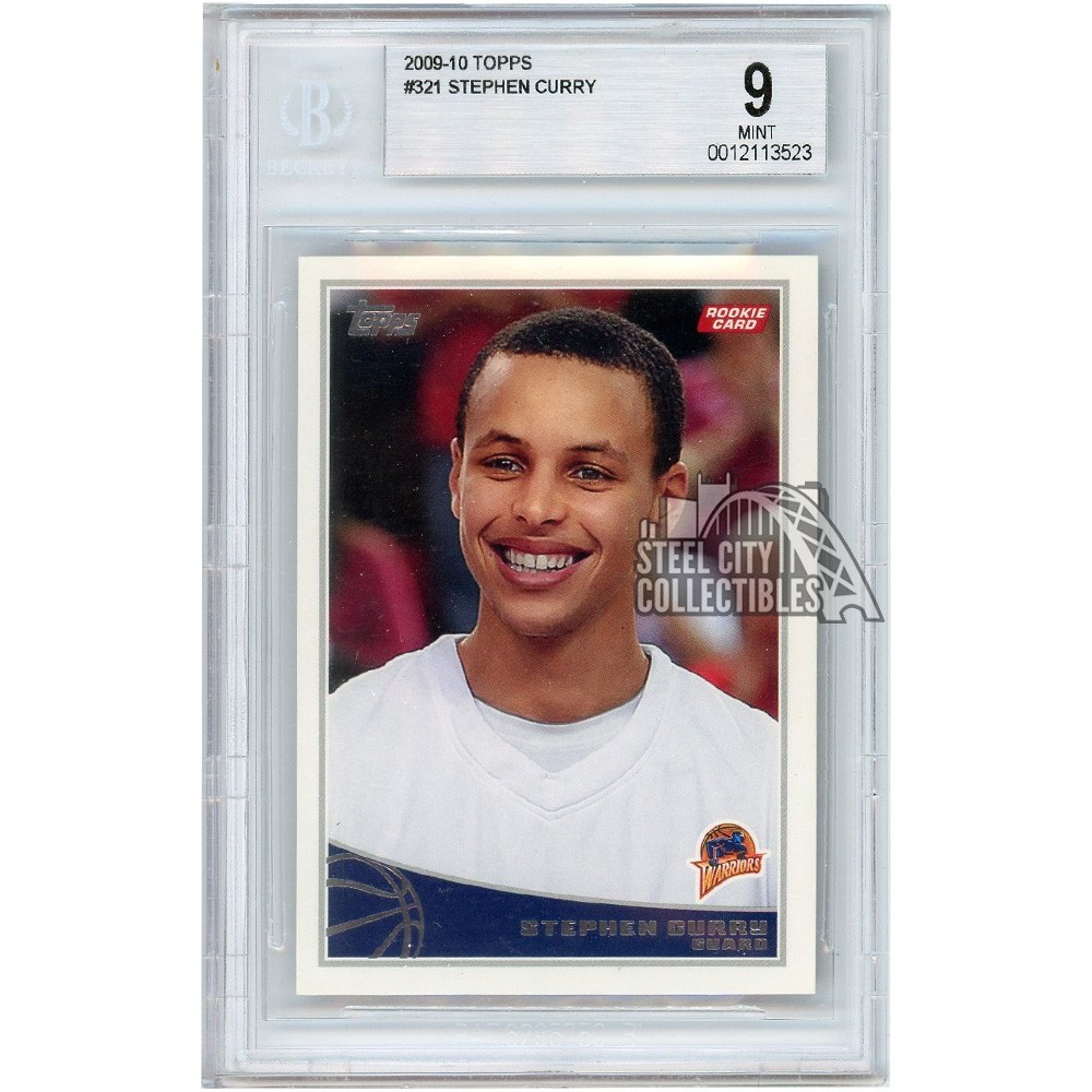 STEPHEN CURRY Topps 09-10 ステフィン カリー ルーキー Stephen Curry 09/10 Panini Rookie #372 PSA 9 | eBay