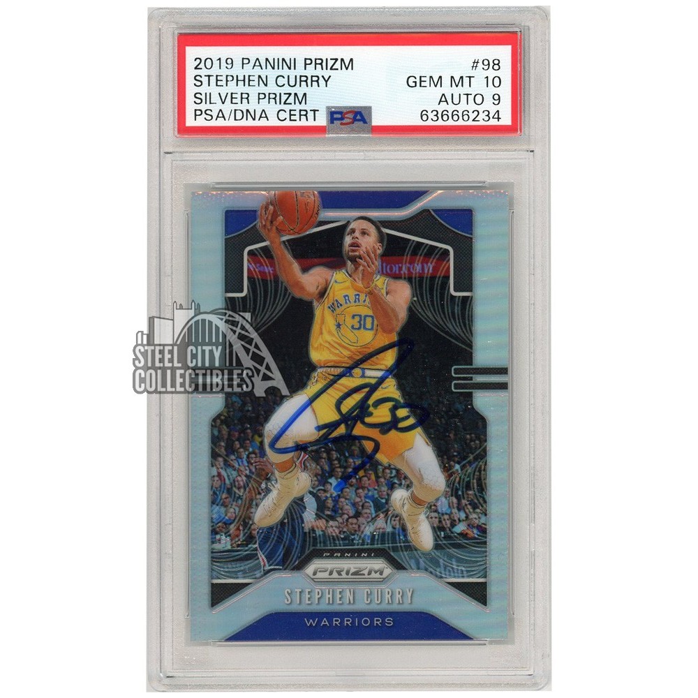 2020 Stephen Curry Silver Prizm PSA 10 Stephen Curry 2020 Prizm