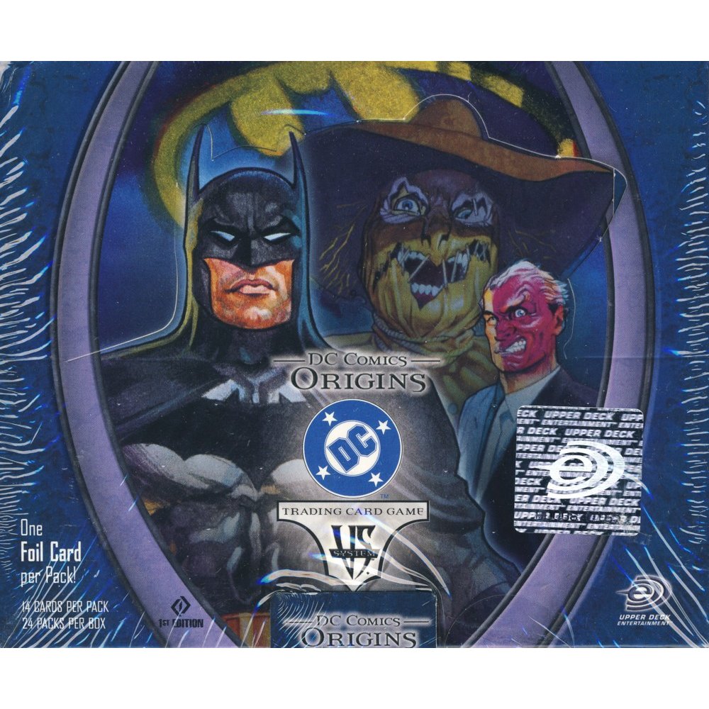 Vs System CCG DC Origins 1st Edition Rare Lot #7 9 Cards 