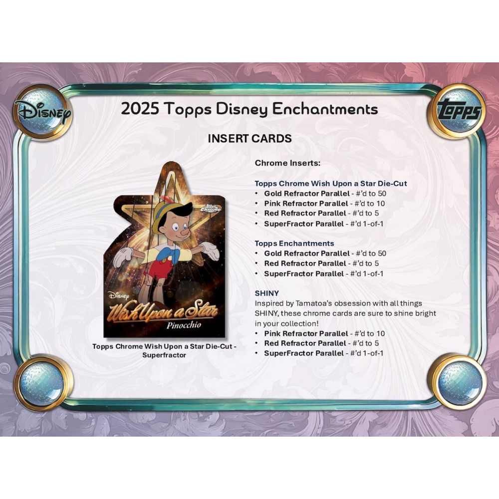 2025 Topps Disney Wonder Mega 20-Box Case | Steel City Collectibles