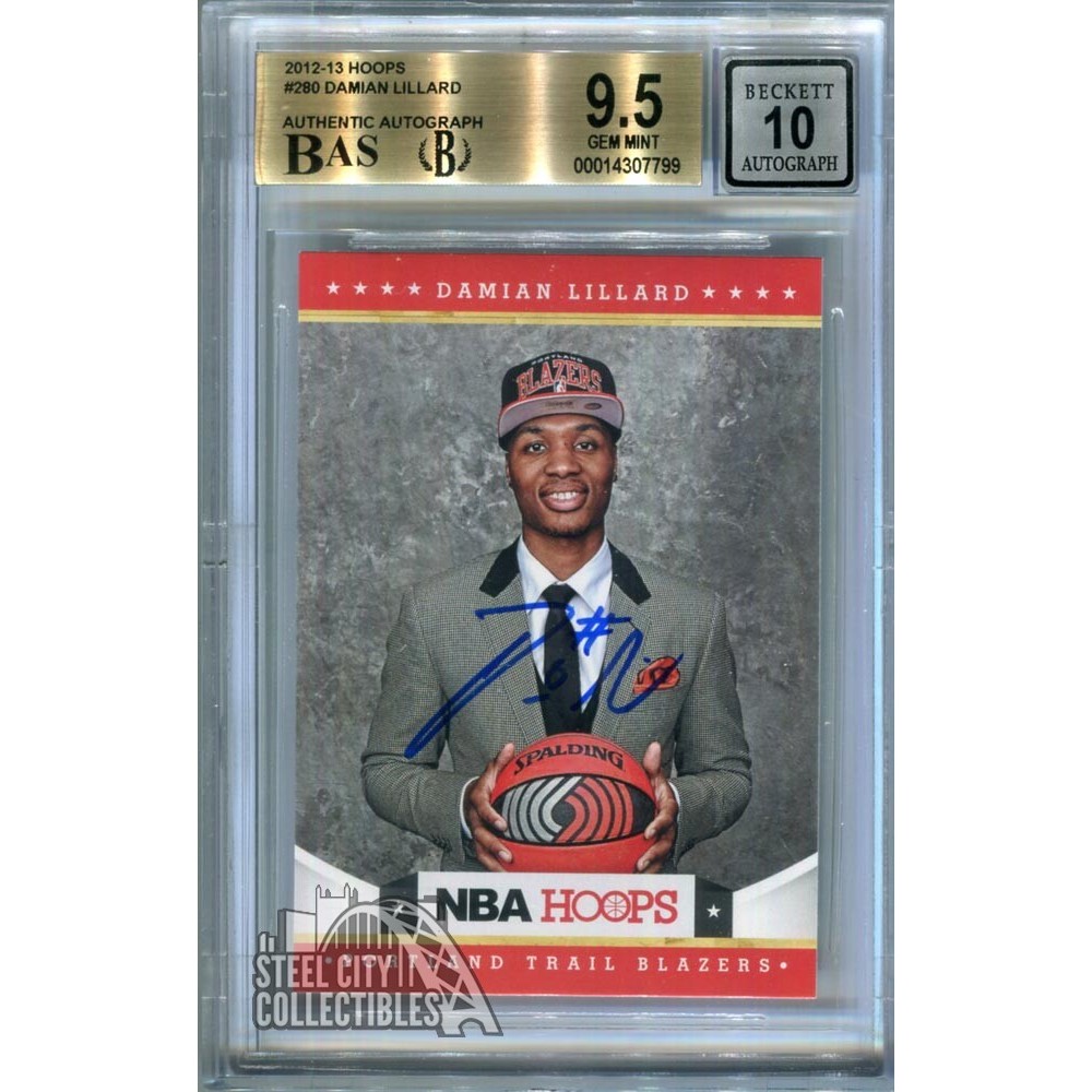 damian lillard rookie card