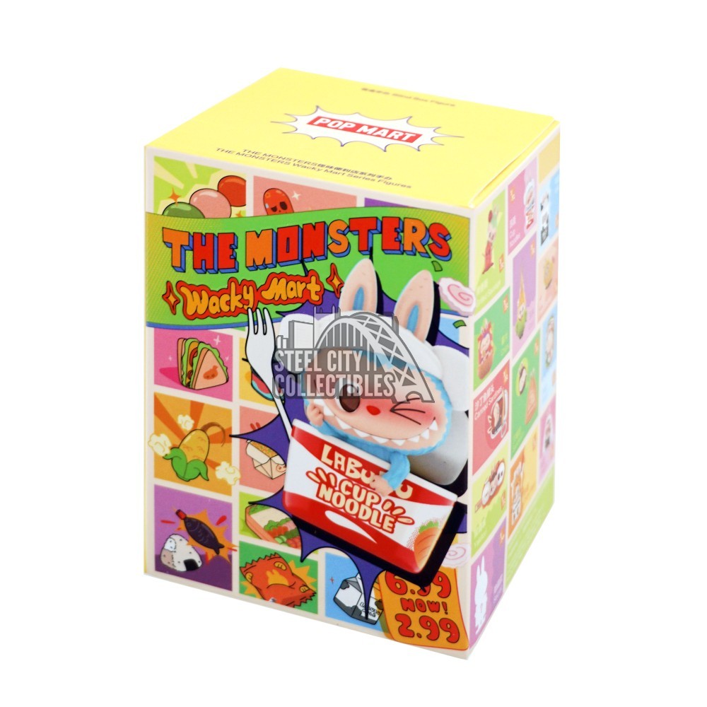 Pop Mart Labubu The Monsters Wacky Mart Blind Box | Steel