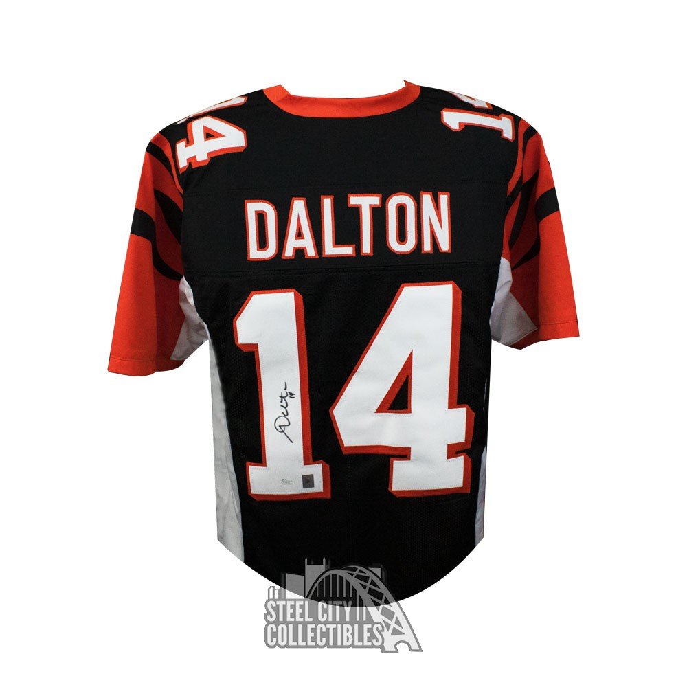 andy dalton autographed jersey