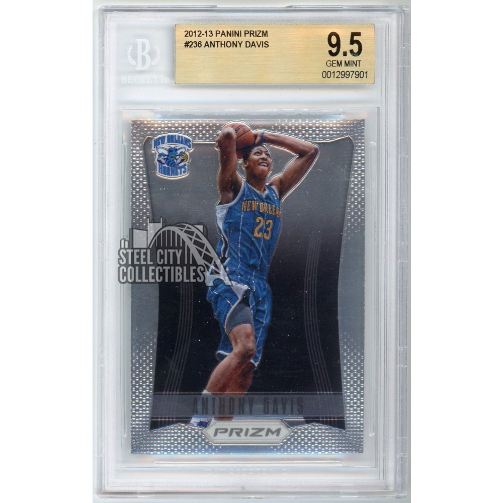 Anthony Davis 2012-13 Panini Prizm Basketball Rookie Card #236 BGS 9.5 ...