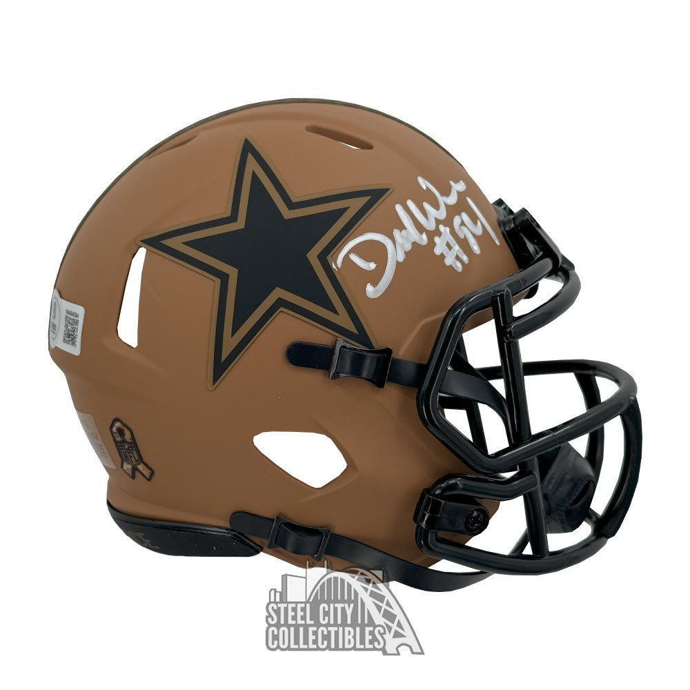 DeMarcus Ware Autographed Dallas Cowboys 2023 Salute To Service Mini ...