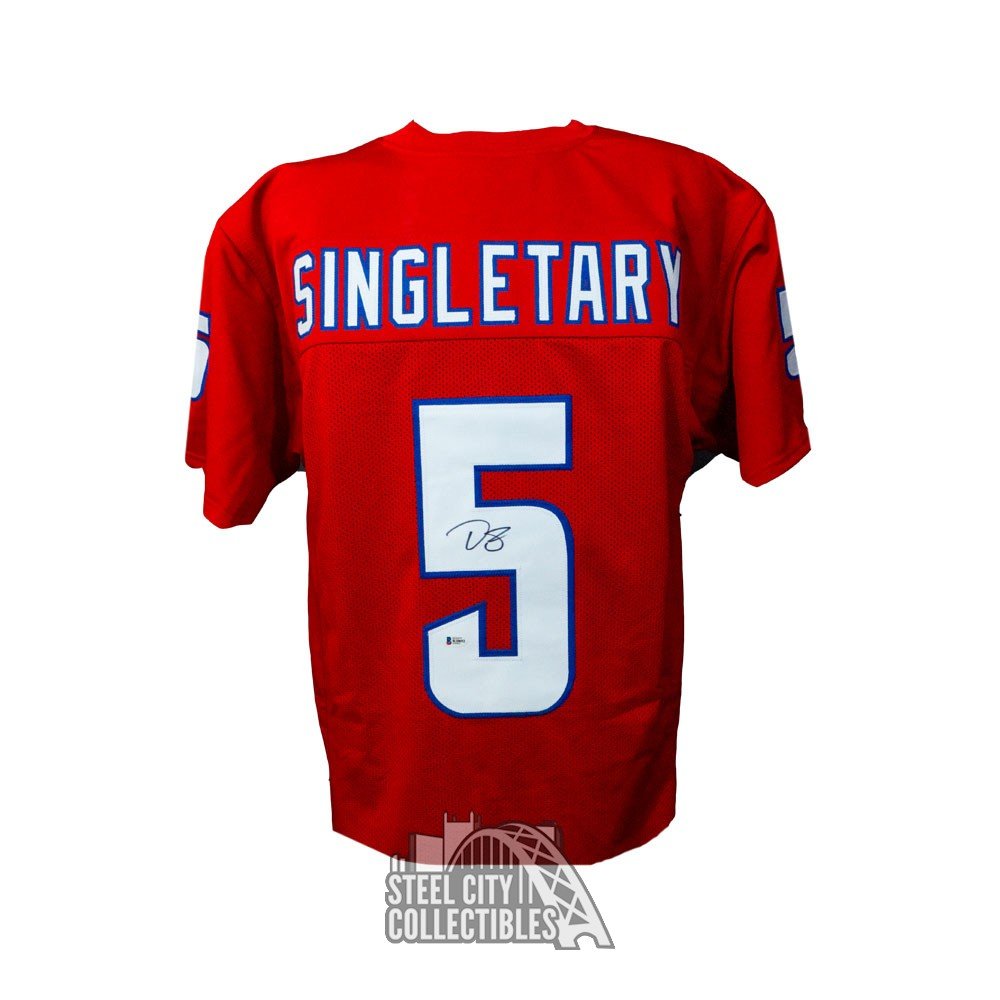 devin singletary signed jersey