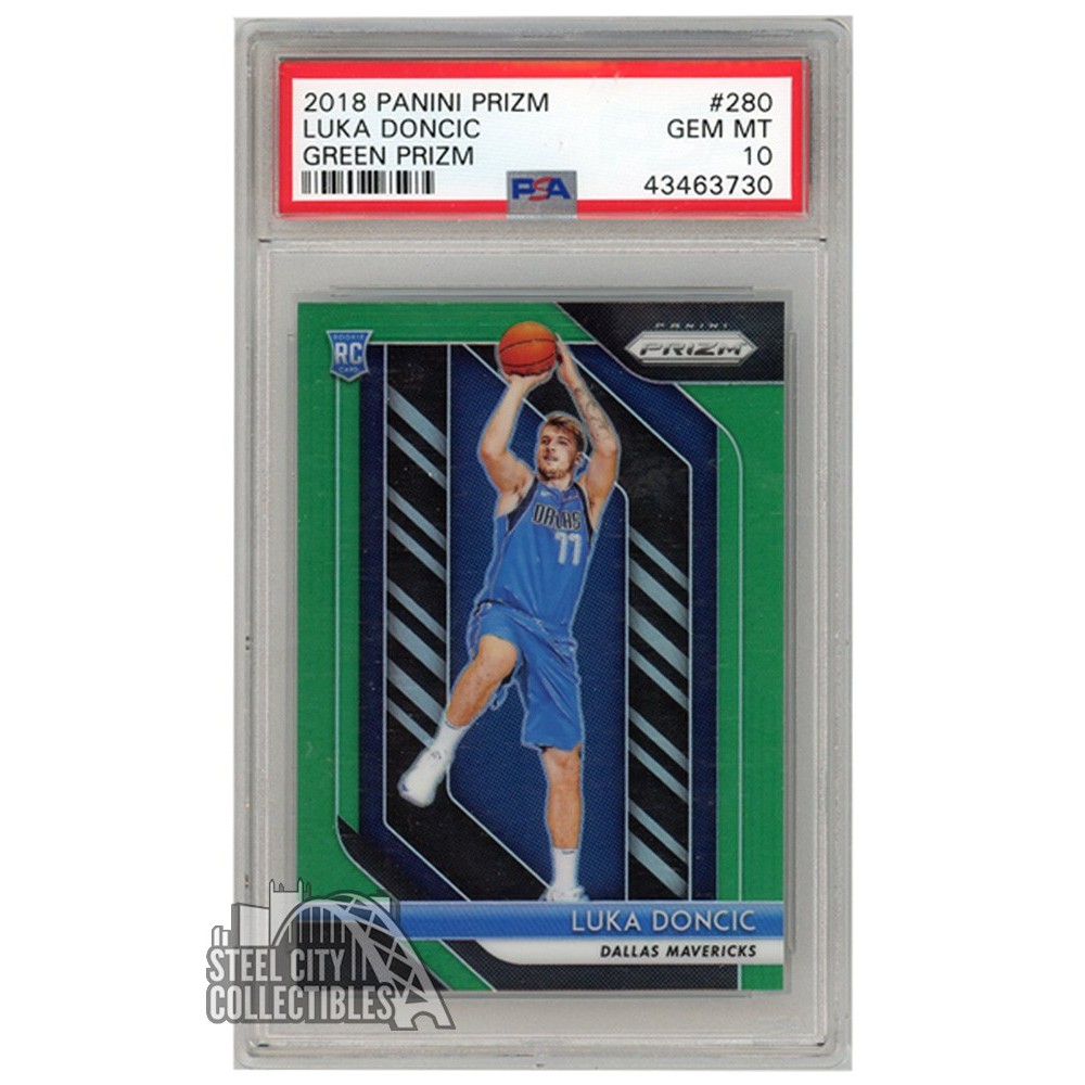 Luka Doncic Rookie Card Psa 10 LUKA DONCIC 2018-19 PANINI