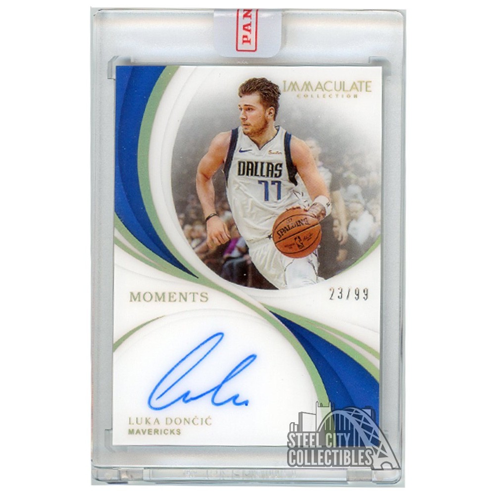 2018-19 Panini Immaculate Moments Autograph #IM-LDC4 Luka