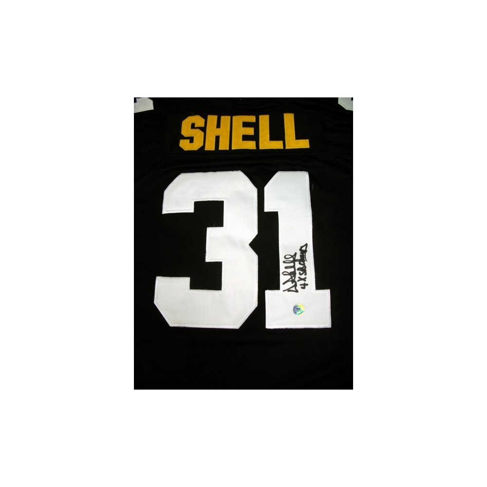 donnie shell autographed jersey