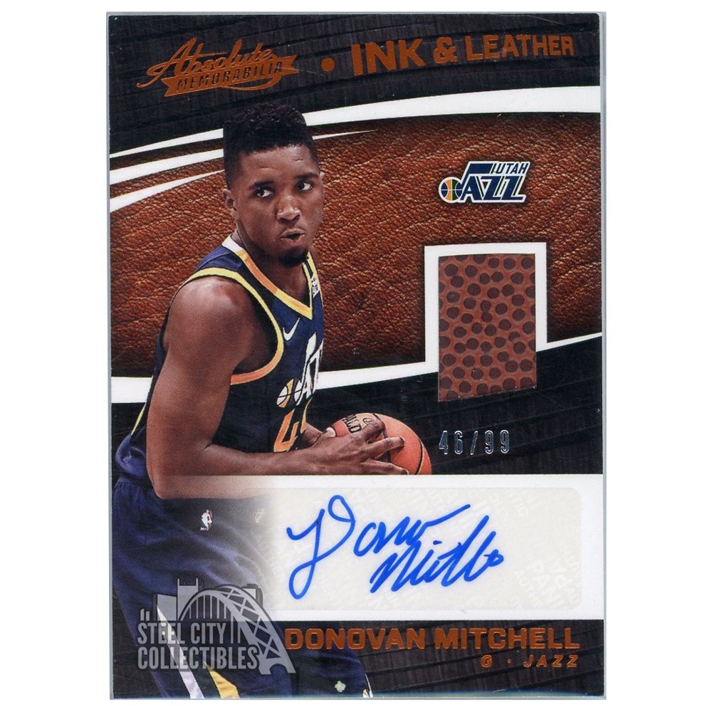 Donovan Mitchell 2017-18 Panini Prizm Fast Break Rookie Auto