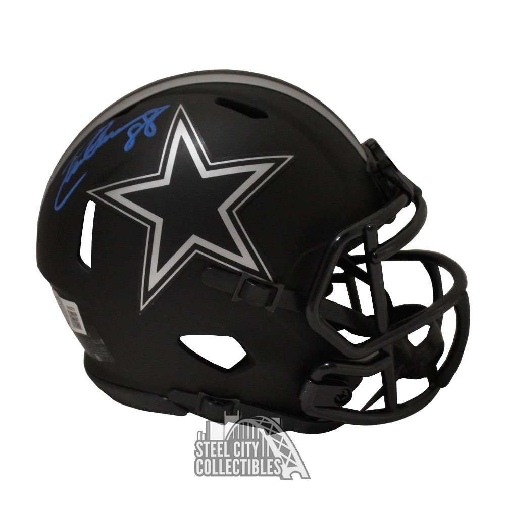 matte black cowboys helmet