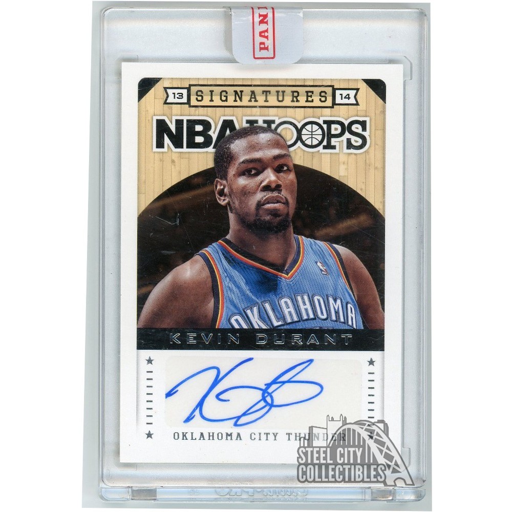 Kevin Durant 2013-14 Panini Hoops Signatures Auto Card #111