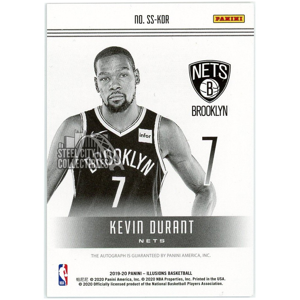 NBAカード　Kevin Durant auto mosaic 直書サイン Kevin Durant 2019-20 Mosaic Scripts Autograph On Card – Basketball
