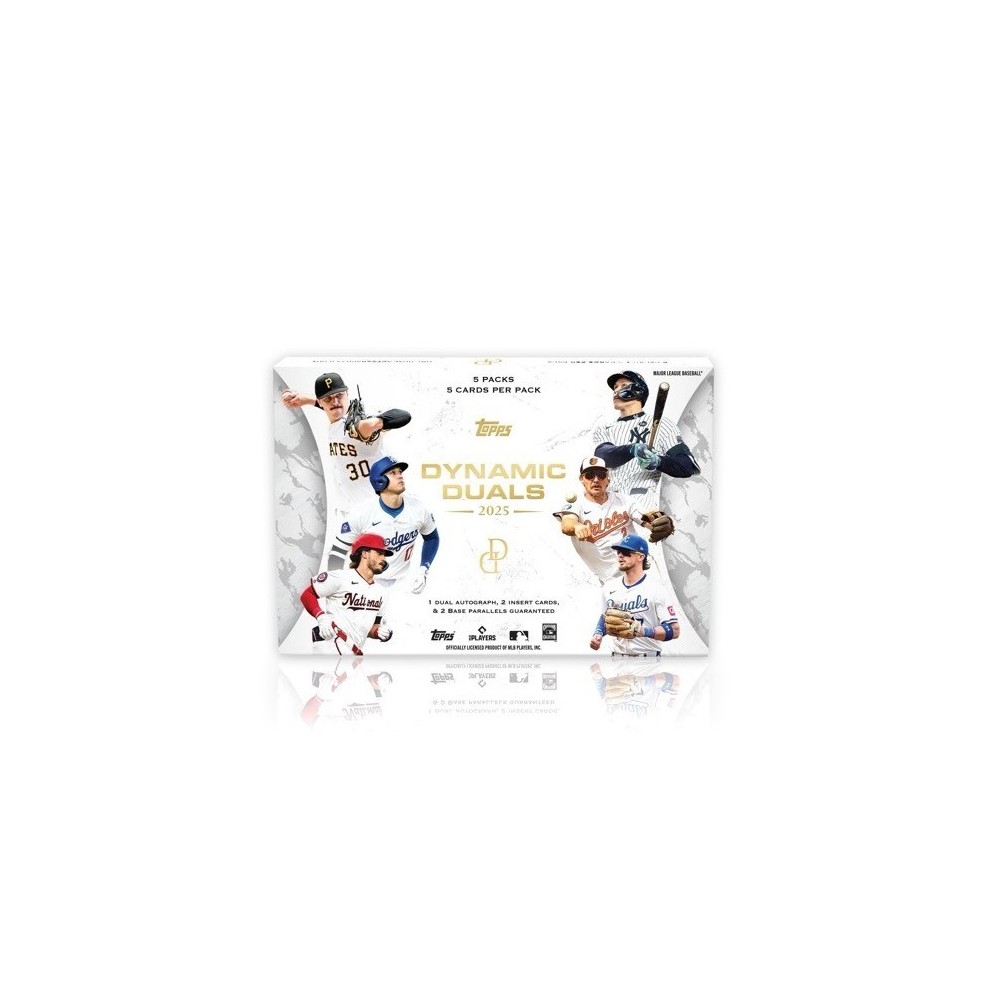 その他 2025 Topps Dynamic Duals Baseball Hobby 2025 Topps Dynamic Duals Baseball Hobby Box | DA Card World