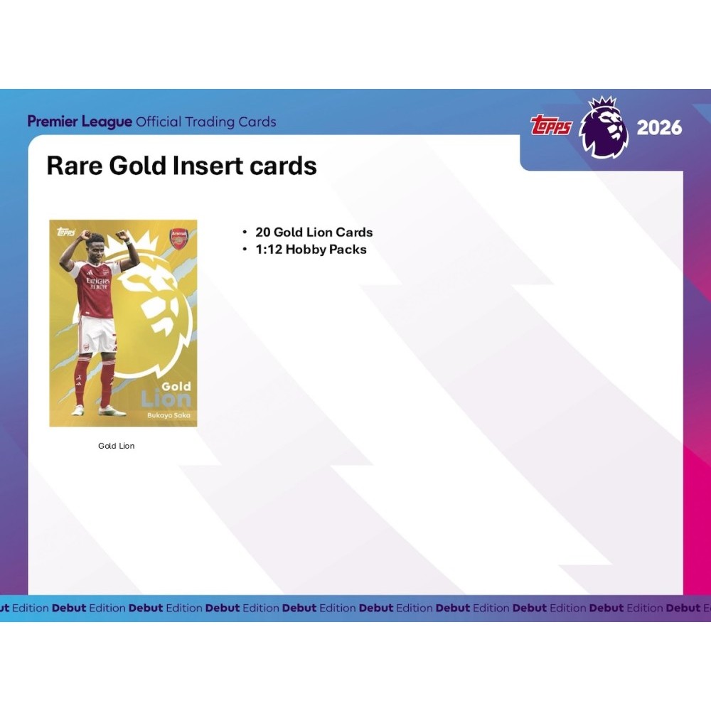 2025-26 Topps English Premier League Soccer Hobby Box
