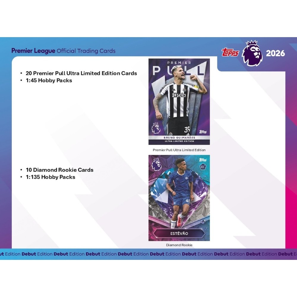2025-26 Topps English Premier League Soccer Hobby Box