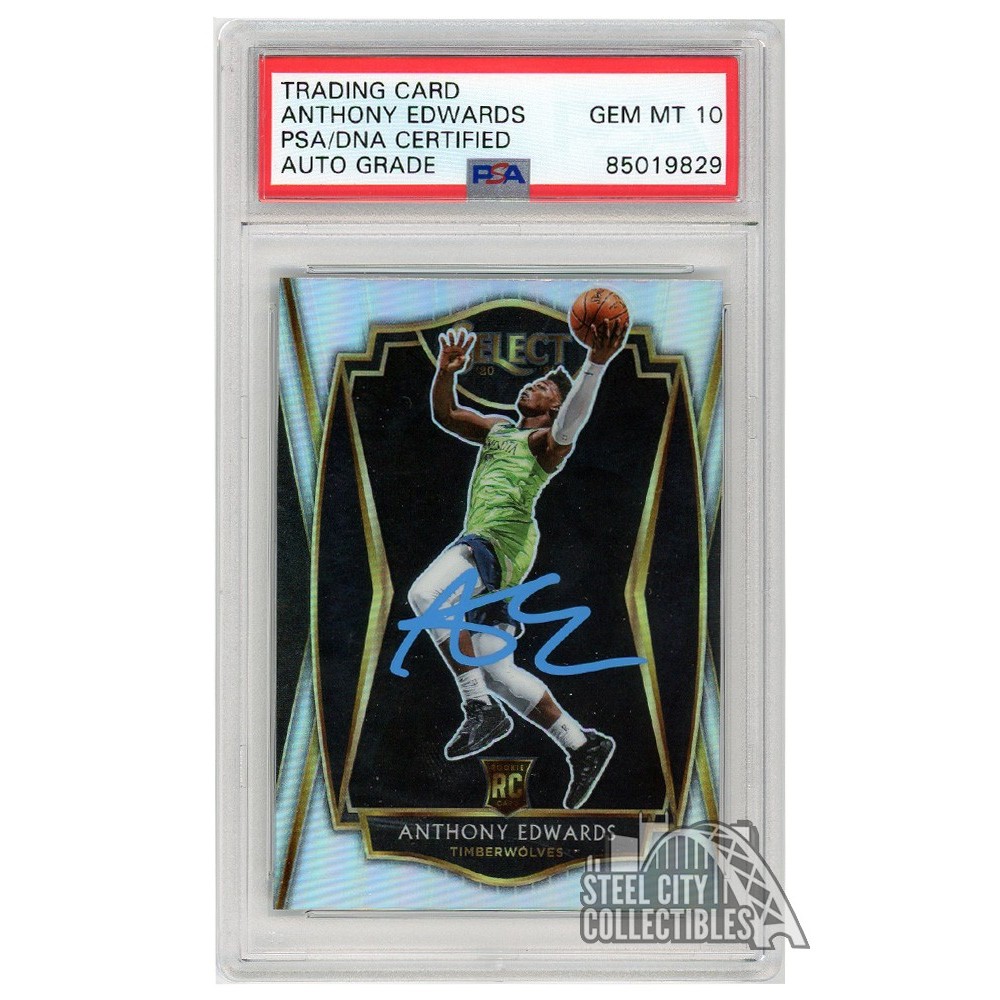 panini NBAカード Anthony Edwards く select