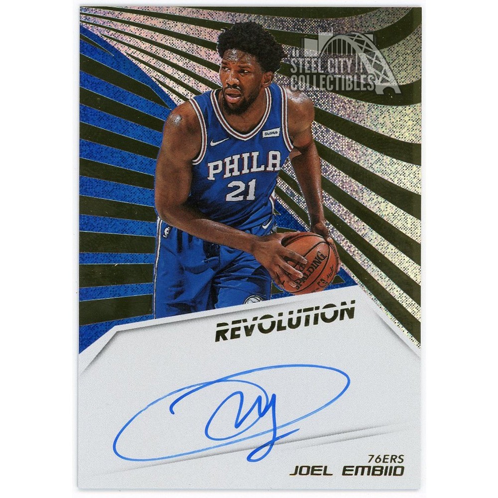 2018-19 Panini Revolution Autograph Infinite Joel Embiid