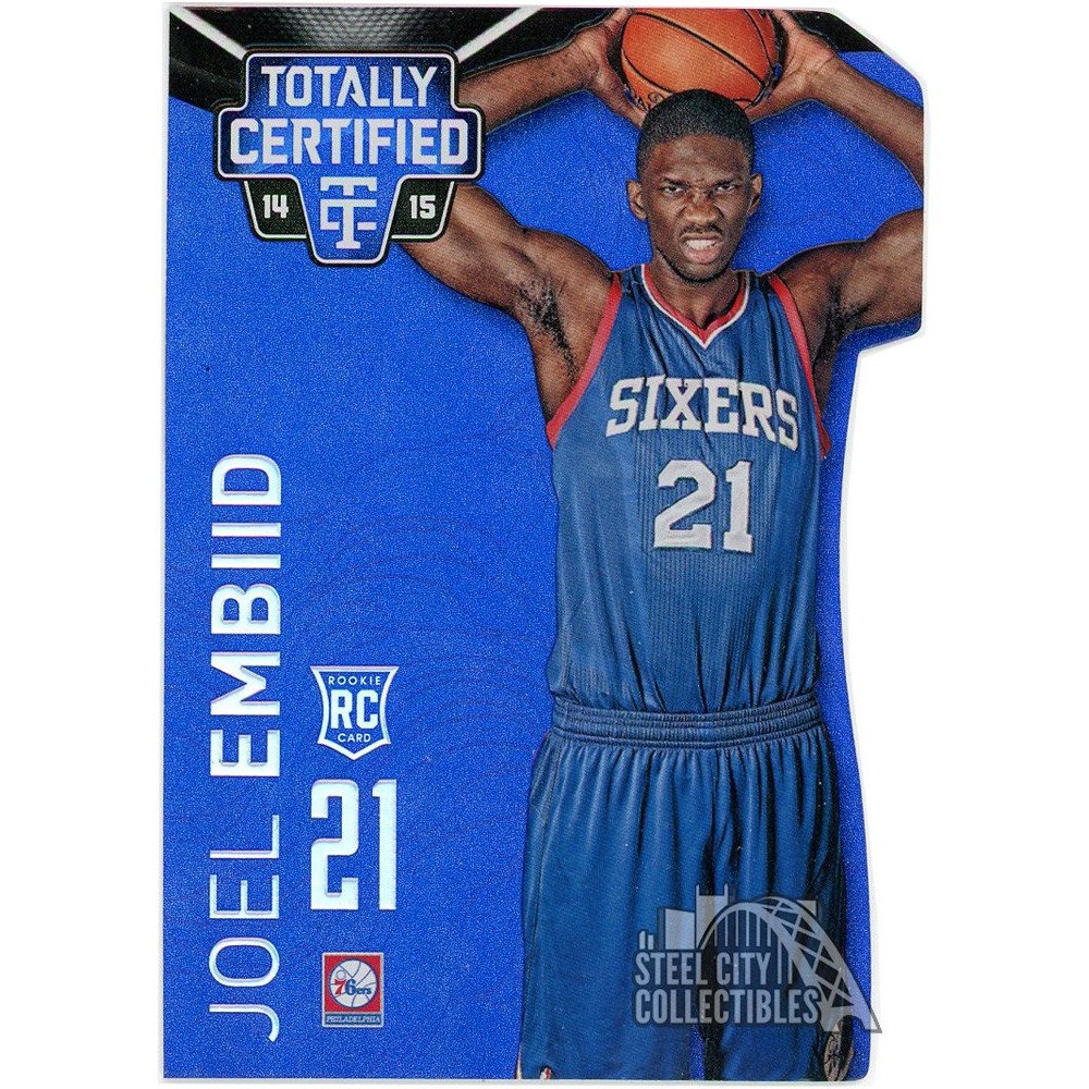 Joel Embiid 2014-15 Panini Totally Certified Mirror Platinum