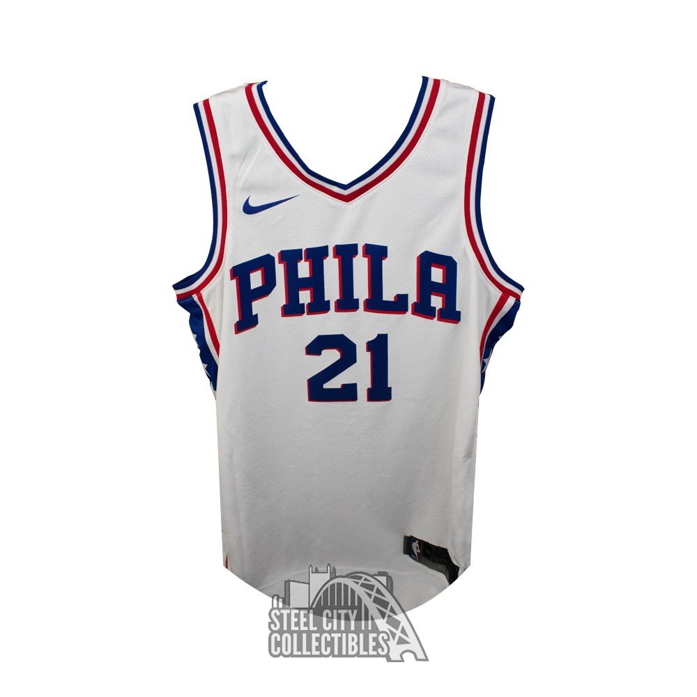 joel embiid signed jersey