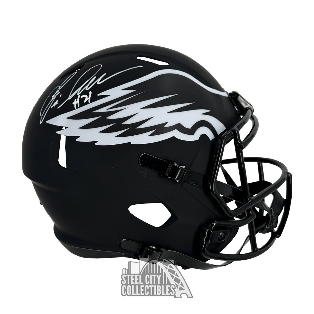 allen eagles football helmet Philadelphia NFL Desklite LED  Norman's Hallmark Eric Allen Autographed Philadelphia Eagles