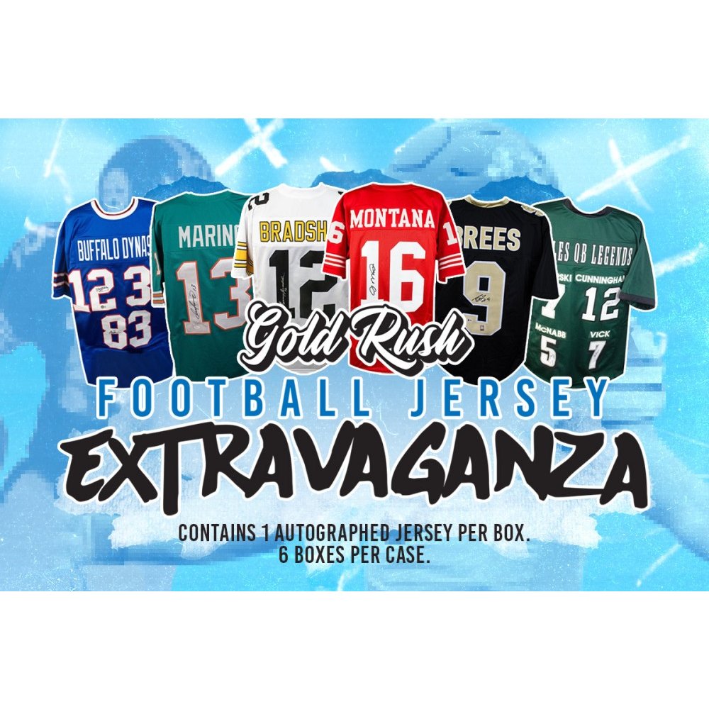 2022 Gold Rush Extravaganza Football Jersey Edition Box Steel City