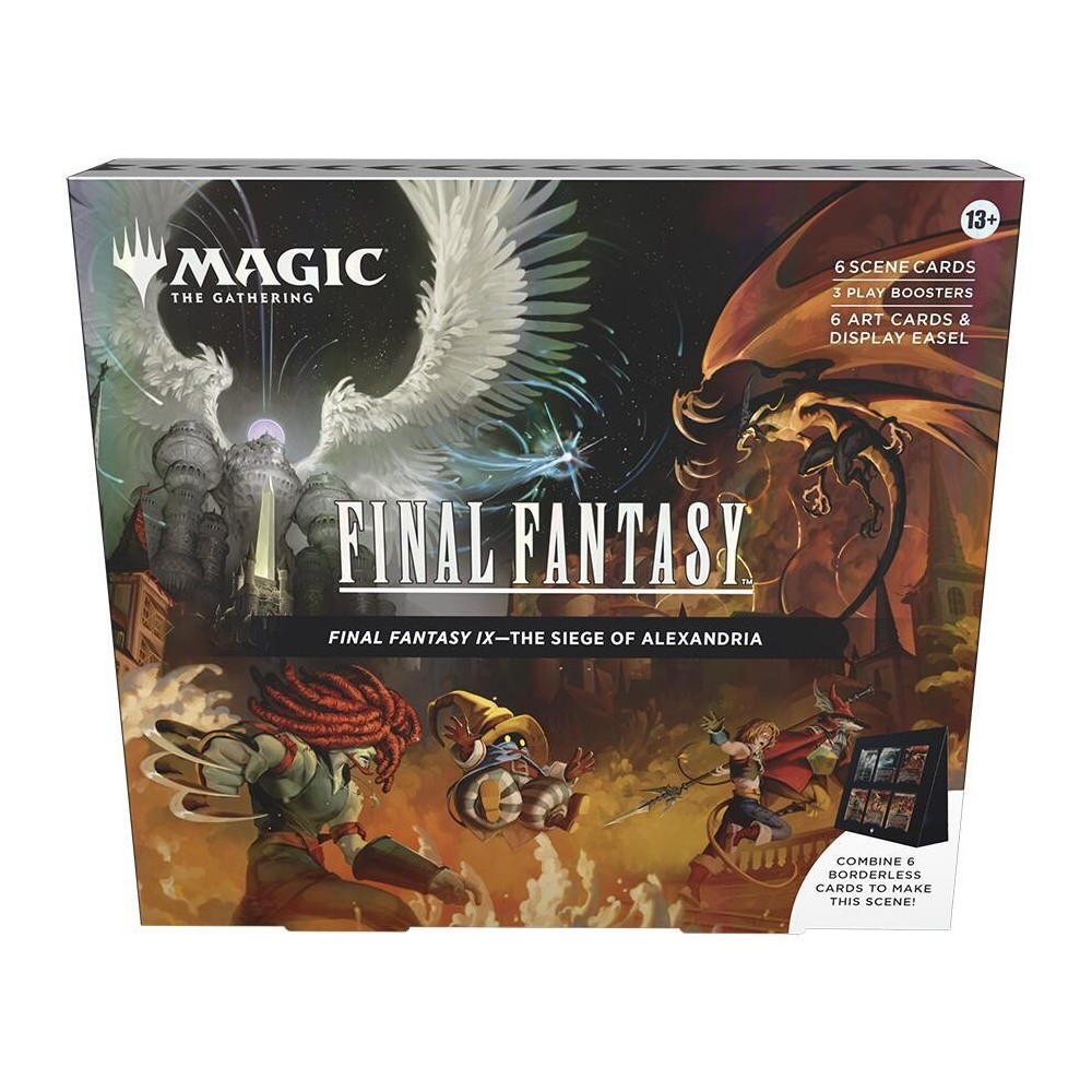Magic the Gathering Final Fantasy Scene 4-Box Case | Steel City