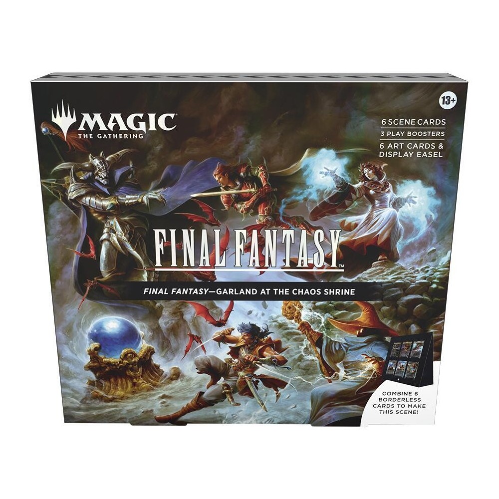 【MTG】FINAL FANTASY シーンボックス4個組新品未開封【おまけ付 Magic the Gathering Final Fantasy Scene 4-Box Case | Steel City