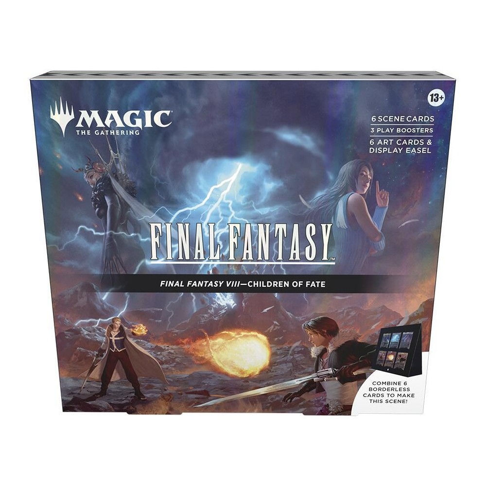Magic the Gathering Final Fantasy Scene 4-Box Case | Steel City