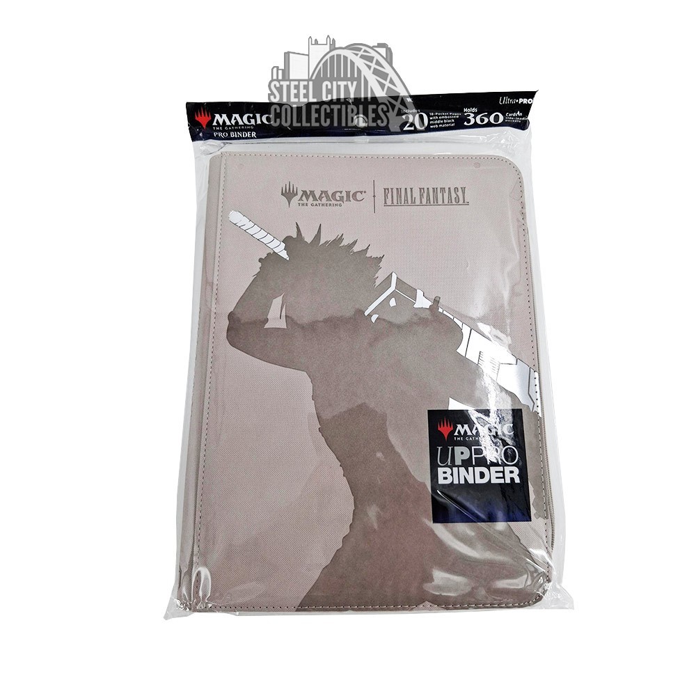Ultra Pro Final Fantasy 9-Pocket Zippered Binder - Cloud