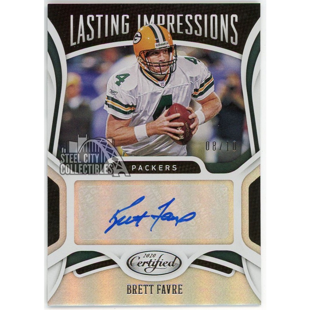 brett favre limited edition card 2007 UPPER DECK FOOTBALL "LIMITED PRILOSEC" "EVOLUTION OF A FOOTBALL LEGEND" CARD # 4 OF 6 (GREEN BAY PACKERS) FREE SHIPPING AND TRACKING : Sports & Outdoors Brett Favre Gold Embossed Limited