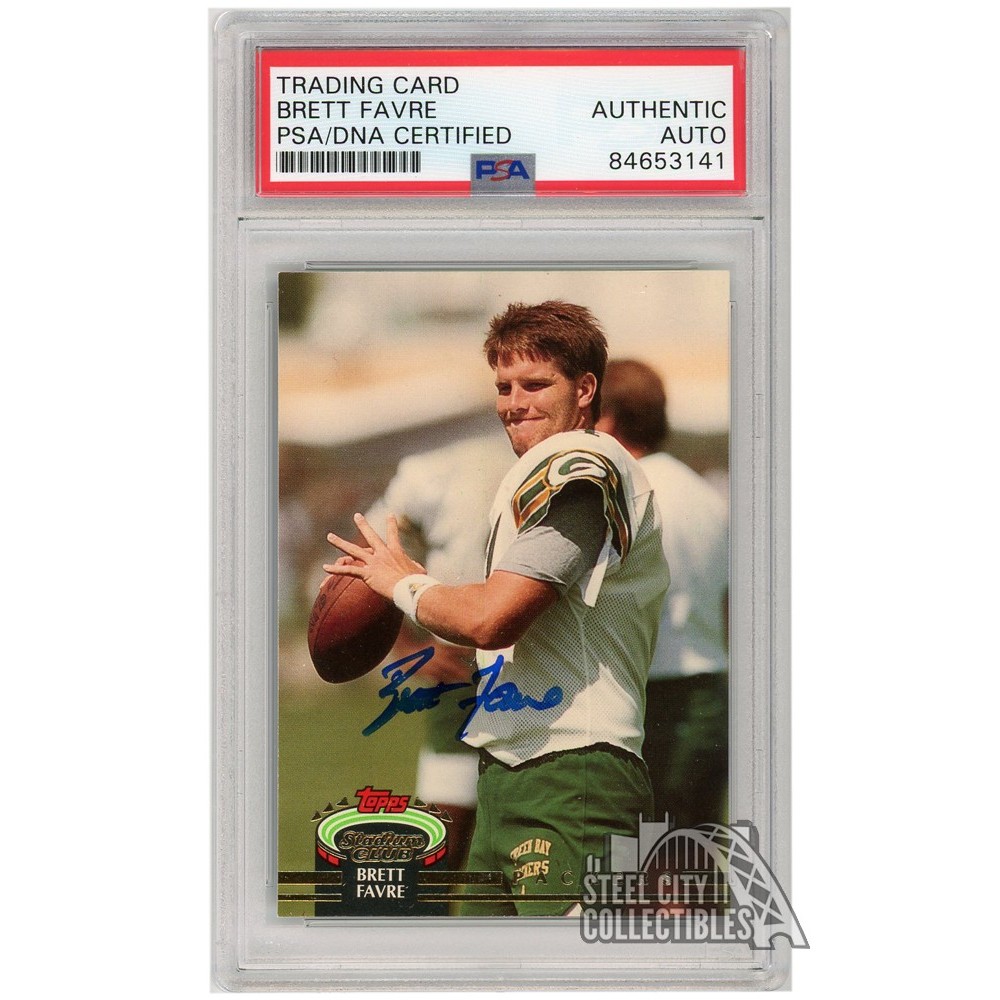 NFL Brett Favre サインカード 2024 Brett Favre Topps Signature Class Star Cast #SC-8 Green Bay