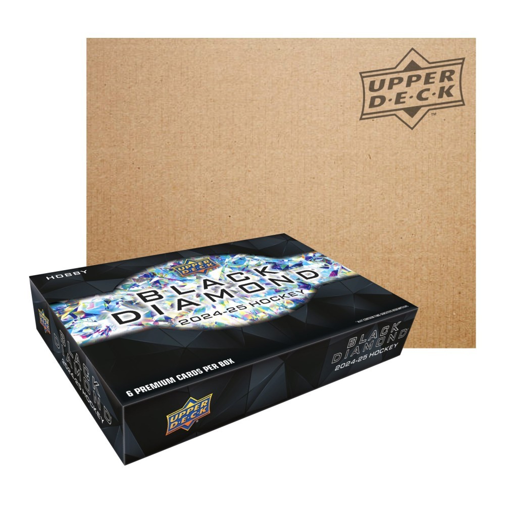 2024-25 Upper Deck Black Diamond Hockey Hobby 5-Box Case
