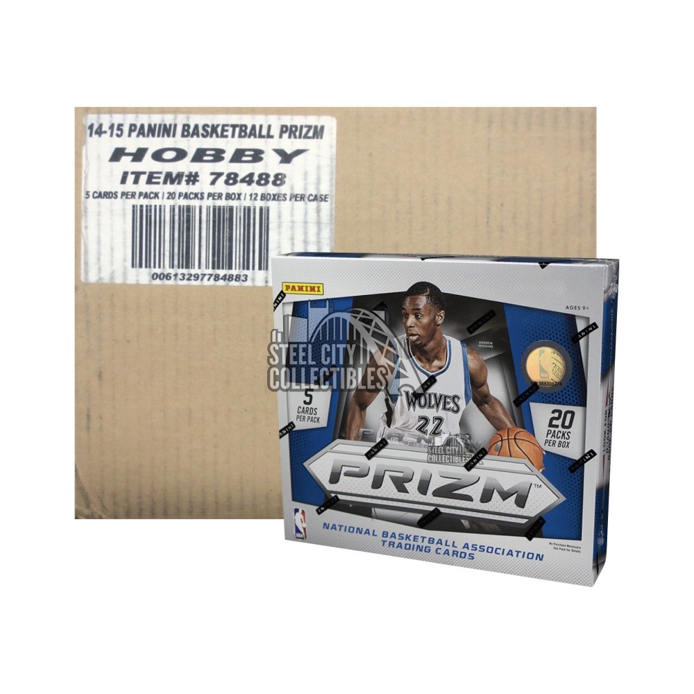 2014-15 Panini Prizm Basketball Hobby 12-Box Case | Steel City