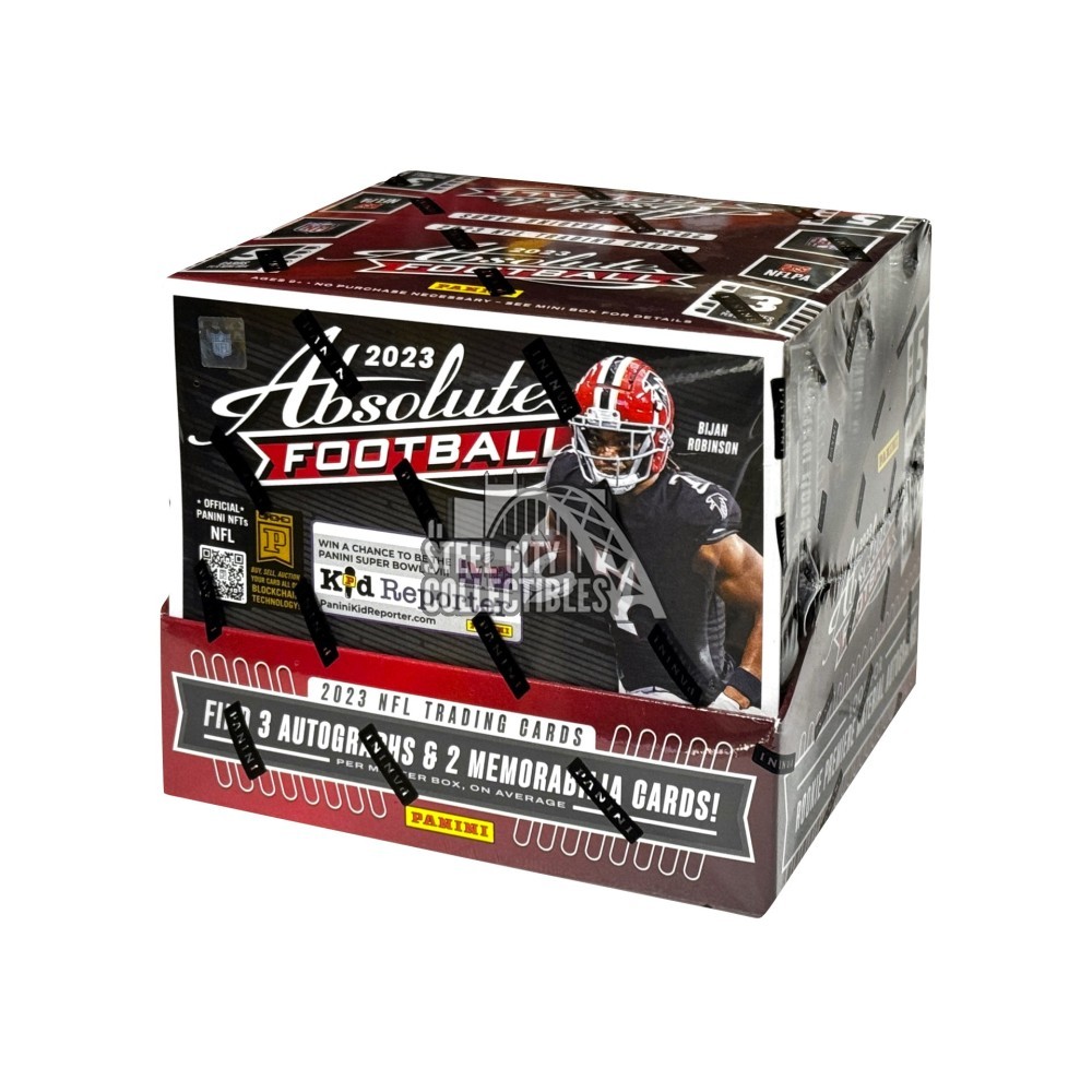 2023 Panini Absolute Football Hobby Box Steel City Collectibles