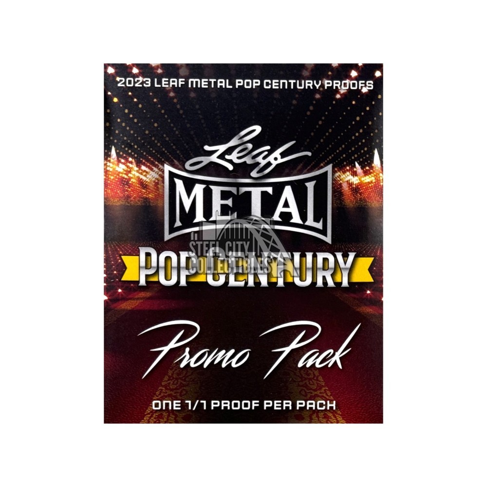 2023 Leaf Metal Pop Century 1/1 Pre-Production Proof Pack
