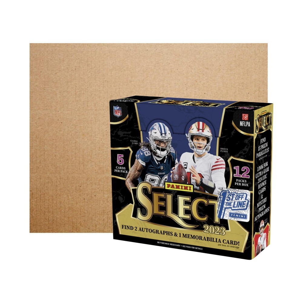 2023 Panini Select Football Hobby 12-Box Case - 1st Off The Line (FOTL) | Steel City Collectibles 2023 Panini Select Football Hobby 12-Box Case - 1st Off The Line (FOTL) | Steel City Collectibles