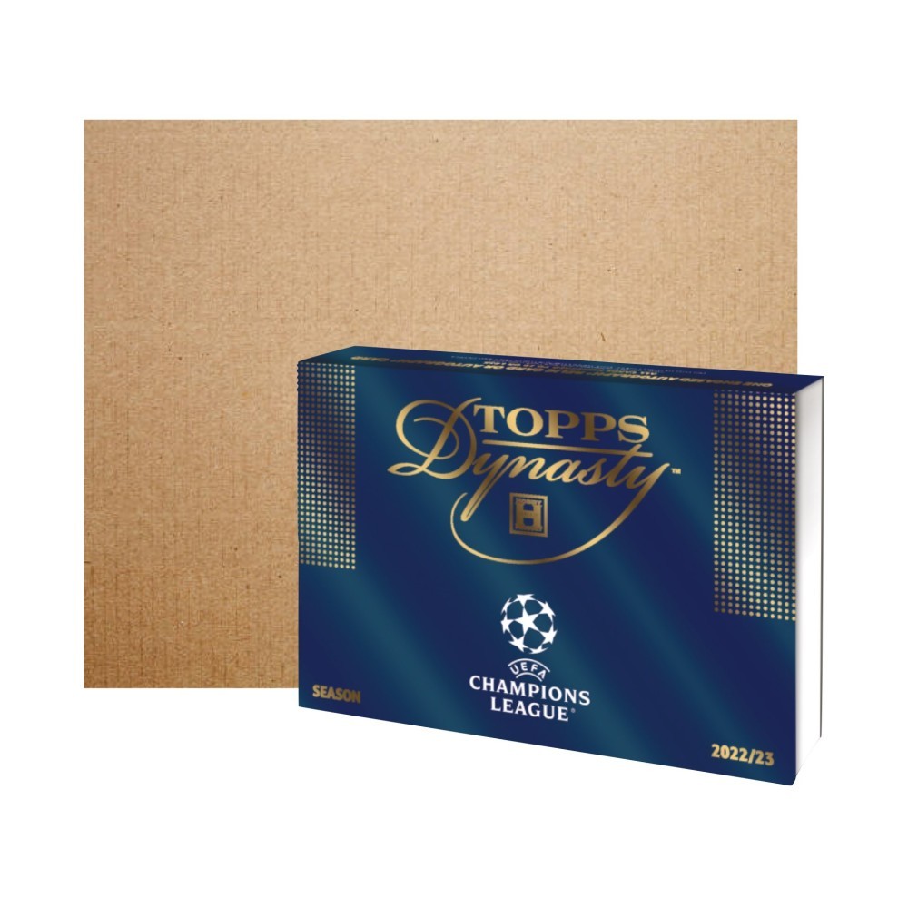 2022-23 Topps Dynasty UEFA Champions League Soccer Hobby 5-Box