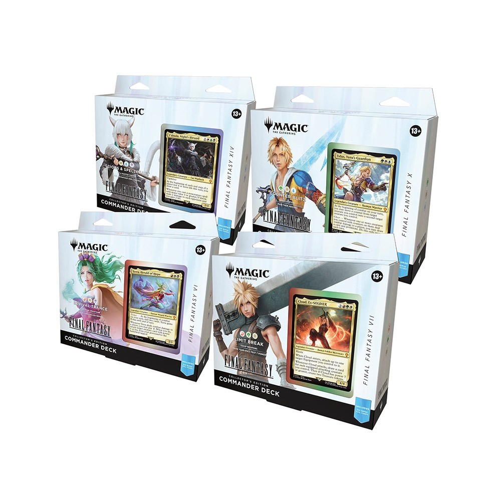 Magic the Gathering Final Fantasy - Collector Commander 4-Deck