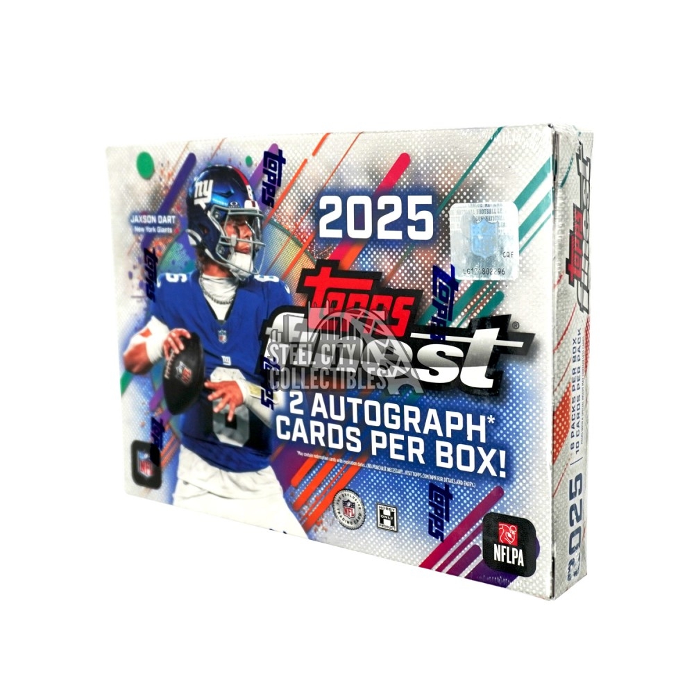 2025 Topps Finest Football Hobby Box | Steel City Collectibles