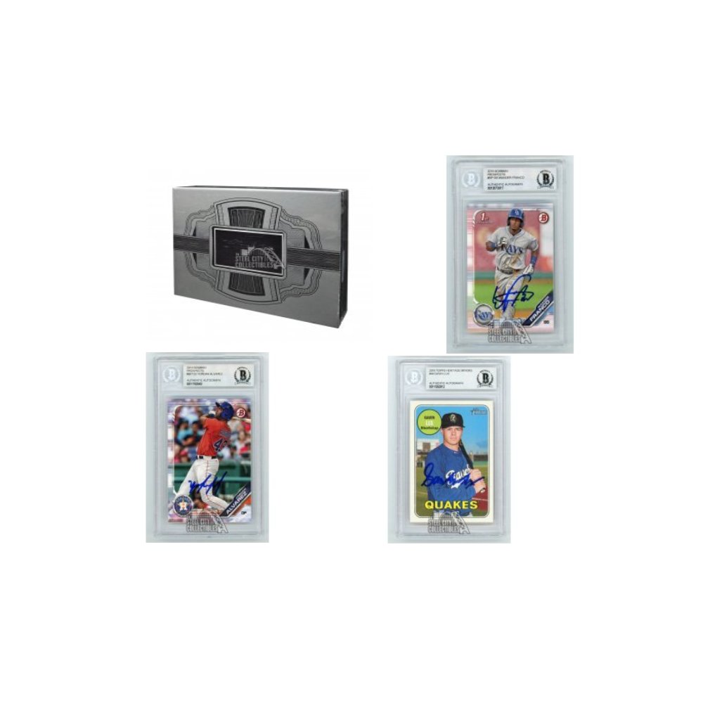 2017 Panini Flawless Baseball Hobby Box with Wander Franco, Yordan